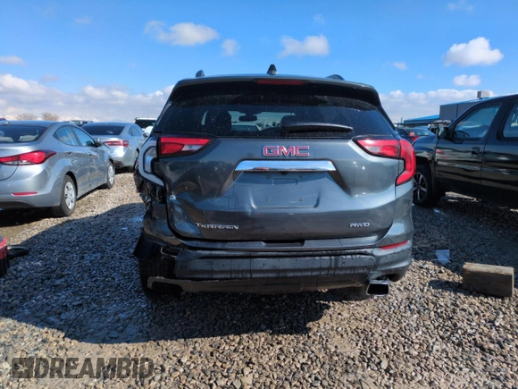 2019 GMC Terrain SLE with VIN 3GKALTEX4KL370851, listed as a Copart auction lot 46366275 with 126,581 mi miles and Salvage Title. Bid and sale history available at carsss.com. Image 6.