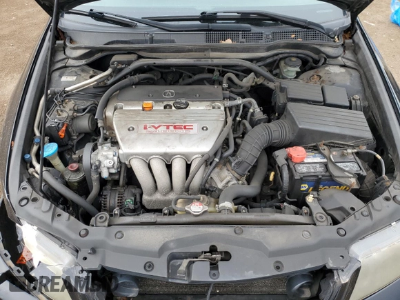 2004 Acura TSX w/Navigation with VIN JH4CL969X4C013680, listed as a Copart auction lot 52547525 with 136,098 mi miles and Salvage title. Bid and sale history available at DreamBid. Image 11.