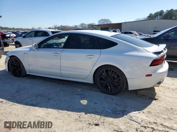 2017 Audi A7 Premium Plus with VIN WAUW2AFC5HN078121, listed as a Copart auction lot 41737425 with 85,095 mi miles and Salvage title. Bid and sale history available at DreamBid. Image 2.
