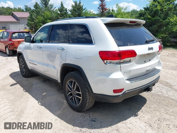 2019 Jeep Grand Cherokee Limited with VIN 1C4RJFBG7KC639074, listed as a IAAI auction lot 42647258 with 96,659 mi miles and . Bid and sale history available at DreamBid. Image 3.