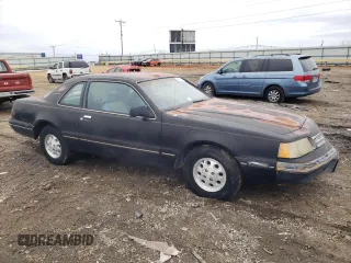1988 Ford Thunderbird with VIN 1FABP6048JH134905, listed as a Copart auction lot 89320505 with 171,447 mi miles and Clean Title. Bid and sale history available at carsss.com. Image 4.