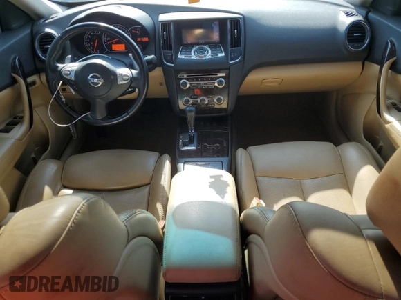 2011 Nissan Maxima SV with VIN 1N4AA5AP9BC844684, listed as a Copart auction lot 57942125 with 117,688 mi miles and Salvage title. Bid and sale history available at DreamBid. Image 8.
