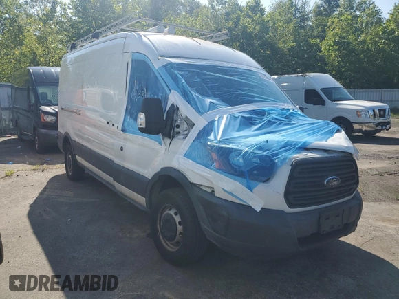 2017 Ford Transit Cargo z VIN 1FTBW2CM3HKB45373, wystawiony jako Copart lot #63834005 z przebiegiem 52 155 mil mil oraz Szkoda całkowita • Salvage title. Historia ofert i sprzedaży dostępna na DreamBid. Obrazek 4.