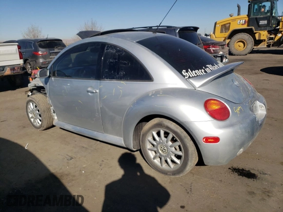2005 Volkswagen New Beetle Coupe GLS with VIN 3VWCK31C05M418237, listed as a Copart auction lot 43439375 with 99,981 mi miles and Salvage Title. Bid and sale history available at carsss.com. Image 2.