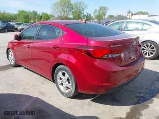 2015 Hyundai Elantra SE with VIN 5NPDH4AE8FH564373, listed as a IAAI auction lot 42092128 with 132,373 mi miles. Bid and sale history available at carsss.com. Image 3.