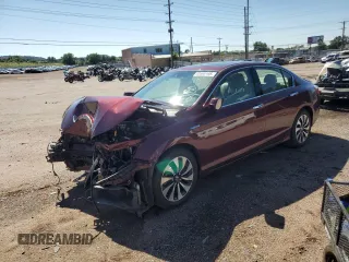 2015 Honda Accord Touring with VIN 1HGCR6F73FA012853, listed as a Copart auction lot 63695195 with Not provided miles and Salvage title. Bid and sale history available at DreamBid. Image 1.
