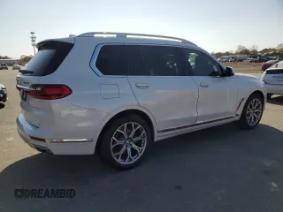 2020 BMW X7 xDrive40i with VIN 5UXCW2C06L9B79990, listed as a Copart auction lot 74017634 with 0 mi miles and Non Repairable. Bid and sale history available at carsss.com. Image 3.