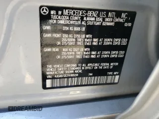 2000 Mercedes-Benz M-Class with VIN 4JGAB72E2YA185234, listed as a Copart auction lot 83479684 with 209,491 mi miles and Clean Title. Bid and sale history available at carsss.com. Image 12.