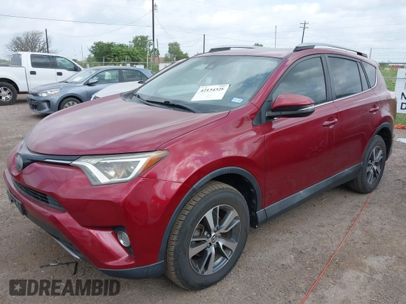 2018 Toyota RAV4 XLE с VIN 2T3WFREV7JW501241, выставлен на аукционе IAAI как лот 42134328 с пробегом 56 536 миль миль и . История ставок и продаж доступна на DreamBid. Изображение 2.