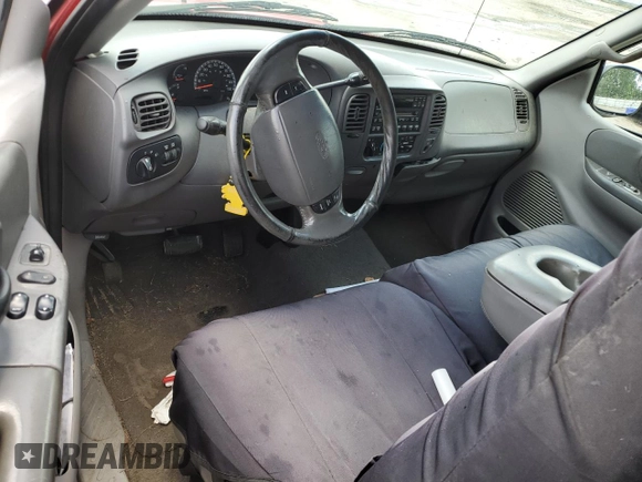 1999 Ford F-150 XL with VIN 2FTRX17L1XCB22247, listed as a Copart auction lot 60851965 with Not provided miles and Salvage title. Bid and sale history available at DreamBid. Image 8.