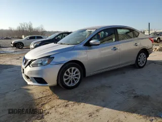 2018 Nissan Sentra SV with VIN 3N1AB7AP3JL655697, listed as a Copart auction lot 48708675 with 111,175 mi miles and Salvage Title. Bid and sale history available at carsss.com. Image 1.