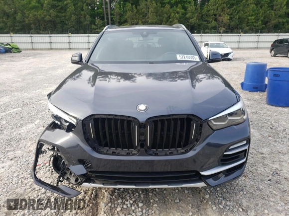 2019 BMW X5 xDrive40i with VIN 5UXCR6C53KLK82812, listed as a Copart auction lot 57246935 with Not provided miles and Salvage title. Bid and sale history available at DreamBid. Image 5.