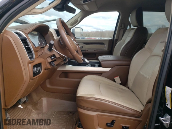 2019 Ram 2500 Laramie with VIN 3C6UR5FL4KG693344, listed as a Copart auction lot 47744485 with 53,672 mi miles and Salvage Title. Bid and sale history available at carsss.com. Image 7.