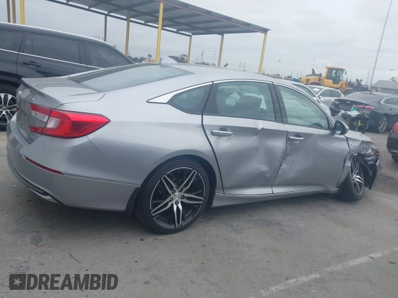 2021 Honda Accord Touring with VIN 1HGCV3F99MA020450, listed as a IAAI auction lot 42194371 with 19,206 mi miles and . Bid and sale history available at DreamBid. Image 13.