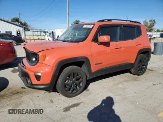 2019 Jeep Renegade Altitude with VIN ZACNJBBB0KPJ88638, listed as a Copart auction lot 76483454 with 112,041 mi miles and Salvage Title. Bid and sale history available at DreamBid. Image 1.