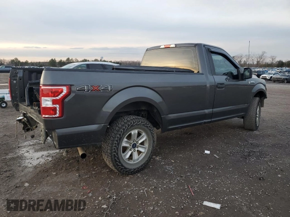 2018 Ford F-150 XL with VIN 1FTMF1EB3JKF50962, listed as a Copart auction lot 85666114 with 85,255 mi miles and Salvage Title. Bid and sale history available at carsss.com. Image 3.
