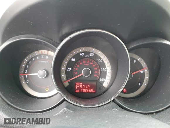 2013 Kia Forte EX with VIN KNAFU4A24D5740355, listed as a Copart auction lot 72381694 with 179,555 mi miles and Salvage Title. Bid and sale history available at carsss.com. Image 9.