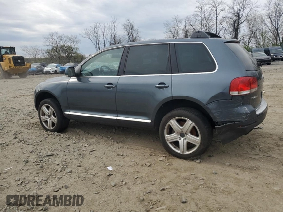 2004 Volkswagen Touareg with VIN WVGCM67L94D006541, listed as a Copart auction lot 50514195 with 132,278 mi miles and Salvage Title. Bid and sale history available at DreamBid. Image 2.