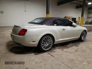 2010 Bentley Continental GT with VIN SCBDP3ZA3AC063350, listed as a Copart auction lot 44031934 with 42,573 mi miles and . Bid and sale history available at DreamBid. Image 3.