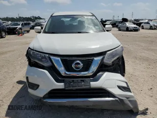 2017 Nissan Rogue SV with VIN KNMAT2MV7HP548402, listed as a Copart auction lot 53717045 with 146,650 mi miles and Salvage title. Bid and sale history available at DreamBid. Image 5.