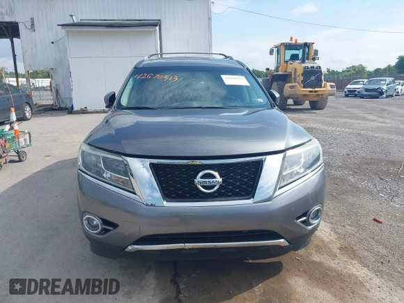 2016 Nissan Pathfinder SL with VIN 5N1AR2MM5GC613495, listed as a IAAI auction lot 42670313 with 84,118 mi miles and . Bid and sale history available at DreamBid. Image 12.