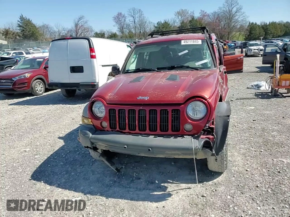 2007 Jeep Liberty Sport with VIN 1J4GL48K17W694962, listed as a Copart auction lot 49211845 with 205,023 mi miles and Clean Title. Bid and sale history available at DreamBid. Image 11.