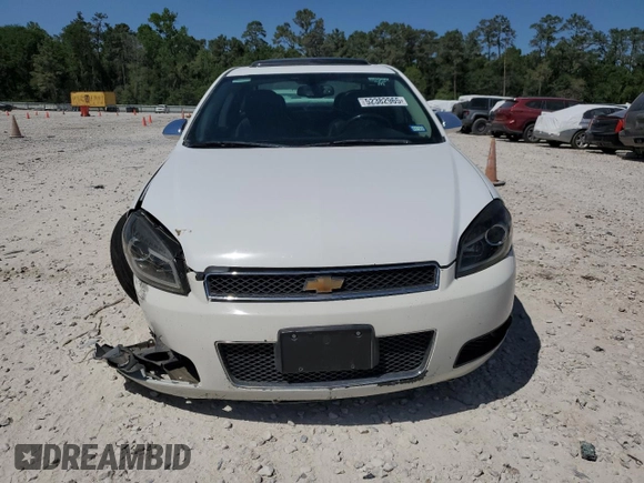 2014 Chevrolet Impala LTZ with VIN 2G1WC5E35E1108183, listed as a Copart auction lot 52382965 with 192,748 mi miles and Salvage Title. Bid and sale history available at DreamBid. Image 5.