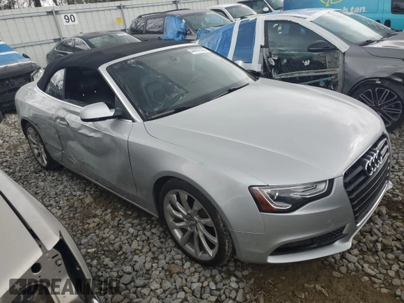 2013 Audi A5 2.0T Premium Plus with VIN WAUJFAFH5DN004699, listed as a Copart auction lot 44882925 with 136,062 mi miles and Salvage Title. Bid and sale history available at carsss.com. Image 4.