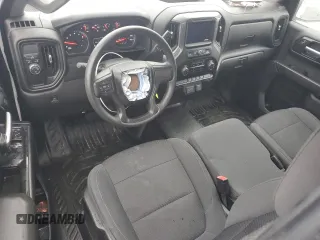 2021 Chevrolet Silverado 1500 Work Truck with VIN 3GCNWAEF5MG343296, listed as a Copart auction lot 45203685 with 56,207 mi miles and Non Repairable. Bid and sale history available at carsss.com. Image 8.