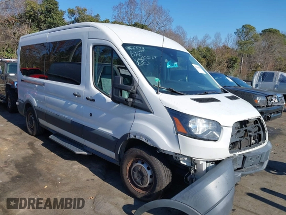 2018 Ford Transit Passenger XL with VIN 1FBAX2CM9JKA05167, listed as a IAAI auction lot 41010530 with 47,949 mi miles and . Bid and sale history available at DreamBid. Image 1.