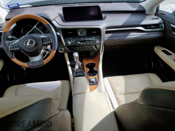 2017 Lexus RX 450h with VIN 2T2BGMCAXHC008829, listed as a Copart auction lot 61410365 with 70,463 mi miles and Salvage title. Bid and sale history available at DreamBid. Image 8.