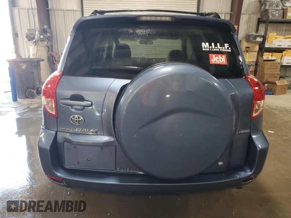 2007 Toyota RAV4 with VIN JTMBD33V575078535, listed as a Copart auction lot 48051955 with 104,271 mi miles and Salvage Title. Bid and sale history available at carsss.com. Image 6.