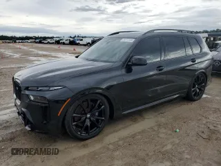 2023 BMW X7 M60i z VIN 5UX33EM0XP9S01744, wystawiony jako Copart lot #79217234 z przebiegiem 15 369 mil mil oraz Szkody całkowita. Historia ofert i sprzedaży dostępna na DreamBid. Obrazek 1.