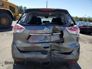 2015 Nissan Rogue SV with VIN KNMAT2MV8FP543870, listed as a Copart auction lot 53615465 with 151,697 mi miles and Salvage Title. Bid and sale history available at carsss.com. Image 6.