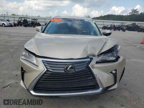 2019 Lexus RX 350 with VIN 2T2ZZMCA6KC120981, listed as a Copart auction lot 51824695 with 92,140 mi miles and Salvage Title. Bid and sale history available at DreamBid. Image 5.