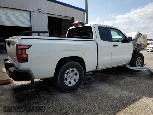 2024 Nissan Frontier S with VIN 1N6ED1CL3RN658317, listed as a Copart auction lot 54327005 with 9,373 mi miles and Clean Title. Bid and sale history available at DreamBid. Image 3.