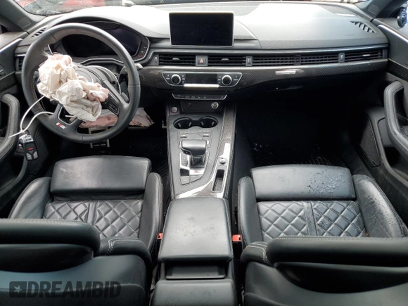 2019 Audi S5 Sportback Prestige z VIN WAUC4CF53KA099235, wystawiony jako Copart lot #57897125 z przebiegiem Nie podano mil oraz Nie do naprawy • Non repairable. Historia ofert i sprzedaży dostępna na DreamBid. Obrazek 8.