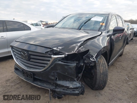 2022 Mazda CX-9 Touring with VIN JM3TCBCY4N0624741, listed as a IAAI auction lot 41766123 with 12,289 mi miles. Bid and sale history available at carsss.com. Image 2.