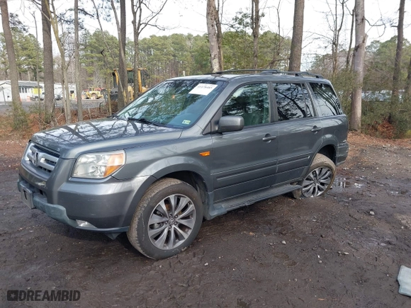 2007 Honda Pilot EX-L with VIN 5FNYF28707B042212, listed as a IAAI auction lot 41478485 with 182,849 mi miles. Bid and sale history available at carsss.com. Image 16.