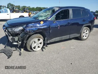 2019 Toyota RAV4 XLE with VIN 2T3W1RFV7KW029959, listed as a Copart auction lot 61825405 with 36,180 mi miles and Salvage title. Bid and sale history available at DreamBid. Image 1.