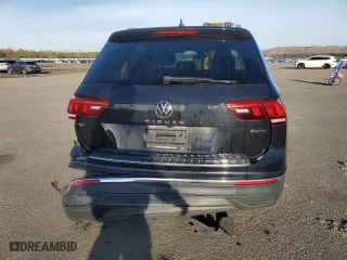 2022 Volkswagen Tiguan SE with VIN 3VV2B7AX9NM161783, listed as a Copart auction lot 88221975 with 0 mi miles and Non Repairable. Bid and sale history available at carsss.com. Image 6.