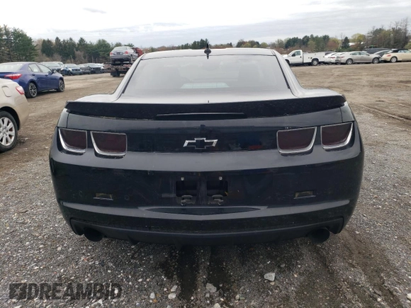 2011 Chevrolet Camaro 2LT with VIN 2G1FC1ED0B9104444, listed as a Copart auction lot 52146015 with 42,719 mi miles and Salvage title. Bid and sale history available at DreamBid. Image 6.