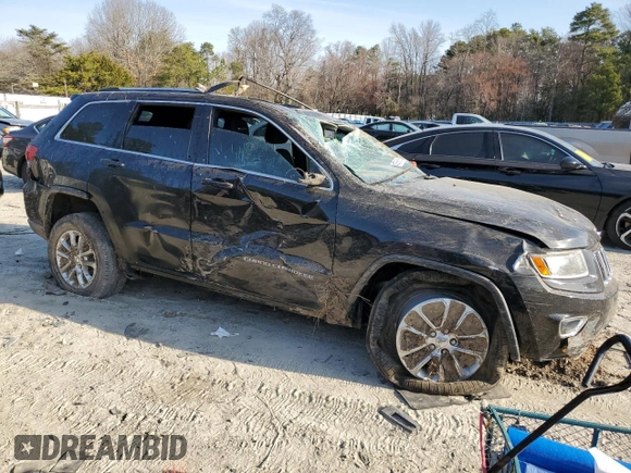 2015 Jeep Grand Cherokee Altitude with VIN 1C4RJEAG4FC653953, listed as a Copart auction lot 48738185 with 117,797 mi miles and Salvage Title. Bid and sale history available at carsss.com. Image 4.