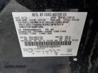 2013 Ford Flex SEL with VIN 2FMHK6C85DBD02241, listed as a Copart auction lot 44238695 with 201,186 mi miles and Clean Title. Bid and sale history available at carsss.com. Image 13.