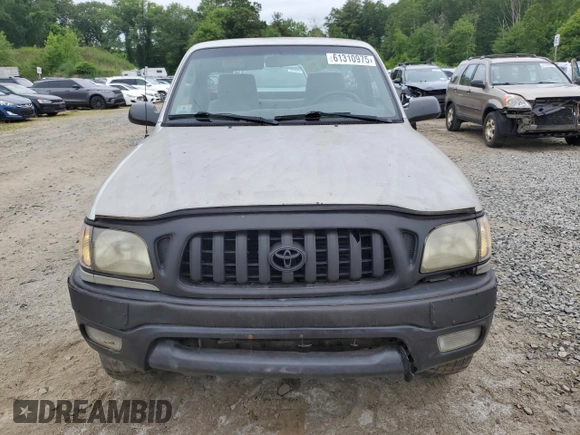 2001 Toyota Tacoma z VIN 5TEPM62N71Z875981, wystawiony jako Copart lot #61310975 z przebiegiem 256 779 mil mil oraz Czysty tytuł • Clean title. Historia ofert i sprzedaży dostępna na DreamBid. Obrazek 5.