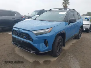 2024 Toyota RAV4 Hybrid XSE with VIN 4T3E6RFV6RU165085, listed as a IAAI auction lot 41730022 with 5,368 mi miles. Bid and sale history available at carsss.com. Image 17.