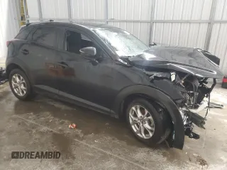 2021 Mazda CX-3 Sport with VIN JM1DKDB79M1502972, listed as a Copart auction lot 44917055 with Not Provided miles and Salvage Title. Bid and sale history available at carsss.com. Image 4.