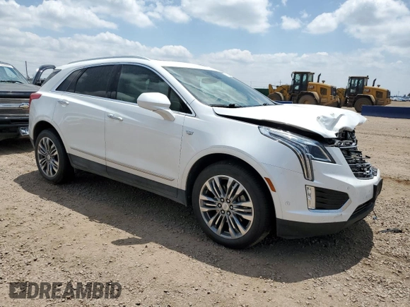 2018 Cadillac XT5 Premium Luxury AWD with VIN 1GYKNFRS4JZ128606, listed as a Copart auction lot 61941695 with 33,511 mi miles and Salvage title. Bid and sale history available at DreamBid. Image 4.