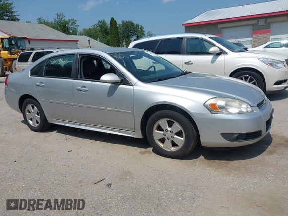2011 Chevrolet Impala LT Fleet with VIN 2G1WG5EK8B1315819, listed as a IAAI auction lot 42503325 with 128,900 mi miles and . Bid and sale history available at DreamBid. Image 14.