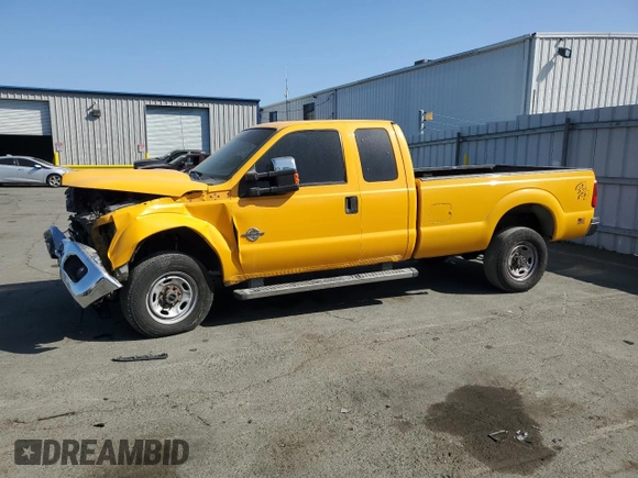 2011 Ford F-250 XL with VIN 1FT7X2BTXBEA96254, listed as a Copart auction lot 56044375 with 324,139 mi miles and Salvage title. Bid and sale history available at DreamBid. Image 1.